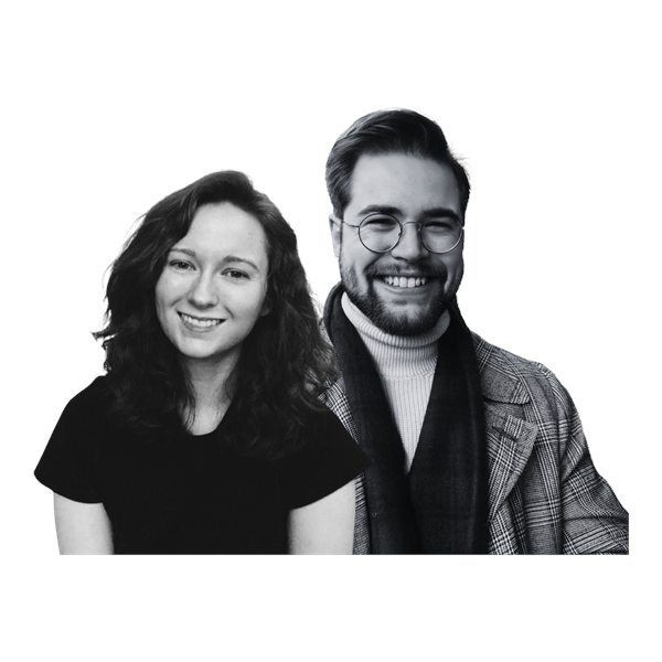 Jack Feldman and Nicole Hansen, the Niche Finder Marketing team
